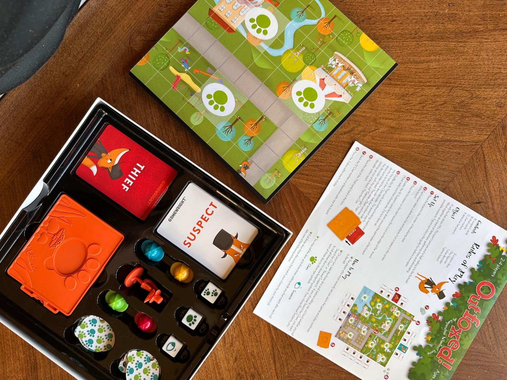 Avis client Outfoxed Jeu de Société 2
